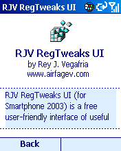 RJV RegTweaks
